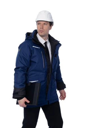 Парка BRODEKS KW 215 зимняя (синий)