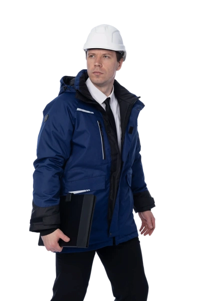 Парка BRODEKS KW 215 зимняя (синий) Парка BRODEKS KW 215 зимняя (синий)
