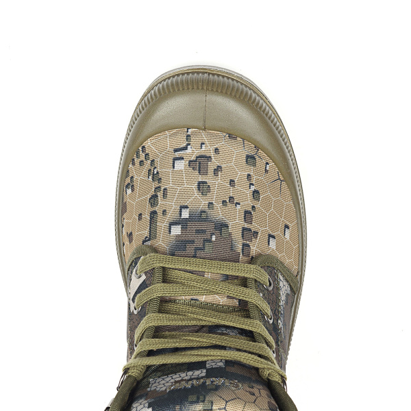 Ботинки ЛИДЕР 201 ПУ (зеленый кмф)