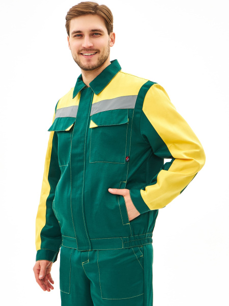 Костюм СФЕРА-2 СОП CH с ПК (зеленый/желтый)