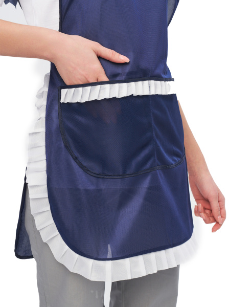 Фартук-сарафан нейлоновый (т.синий)