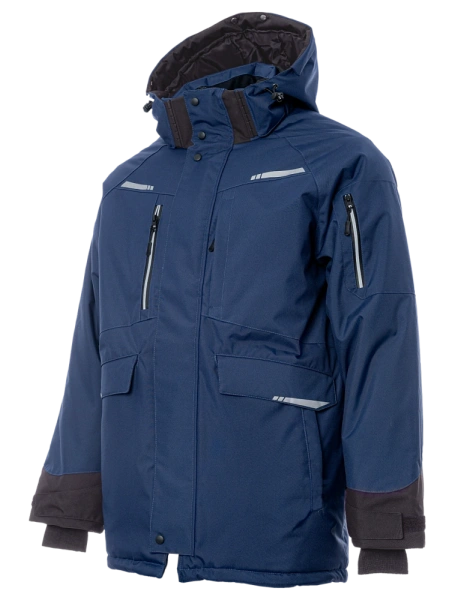 Парка BRODEKS KW 215 зимняя (синий) Парка BRODEKS KW 215 зимняя (синий)