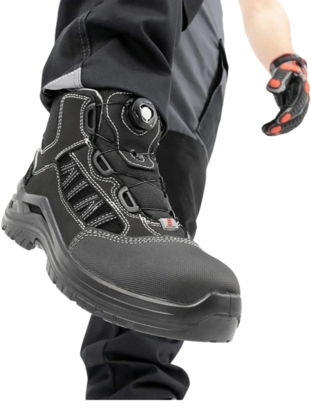 Ботинки BRODEKS ICON BRS103 ПУ-ТПУ (черный)