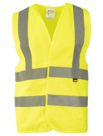 Сигнальный жилет BRODEKS KM 125 (желтый)