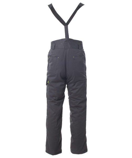 Костюм КОРВЕТ зимний с БР (т.серый/черный/лимон)