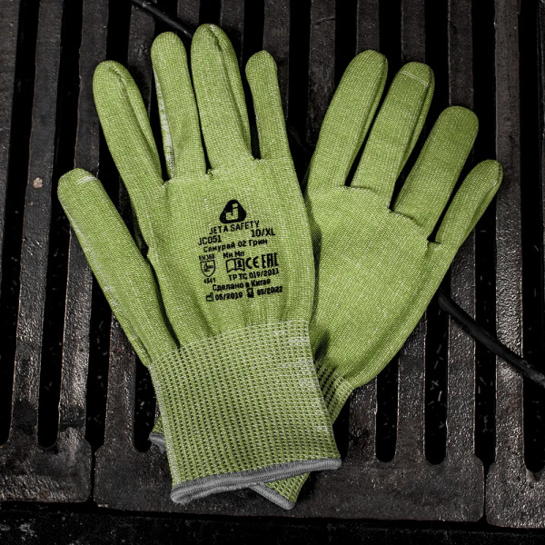 Перчатки для защиты от порезов (5 класс) трикотажные
