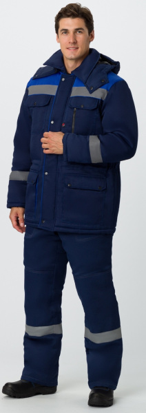 Костюм НЕЙЧ-2 зимний с ПК (т.синий/васильковый)