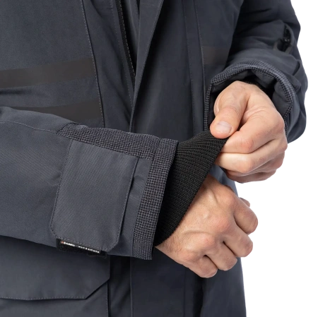 Куртка-парка BRODEKS VIP KW 233 зимняя (т.серый)