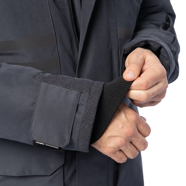 Куртка-парка BRODEKS VIP KW 233 зимняя (т.серый)