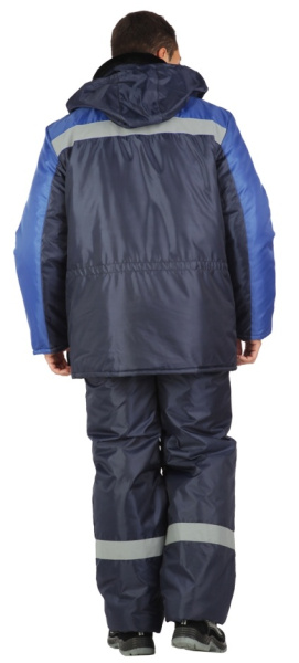 Костюм РЕГИОН зимний с БР (т.синий/василёк)