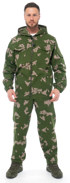 Костюм ПОГРАНИЧНИК с БР (кмф хаки/серый)