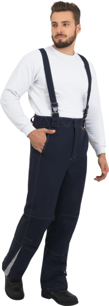 Брюки ХАЙ-ТЕК зимние (синий)