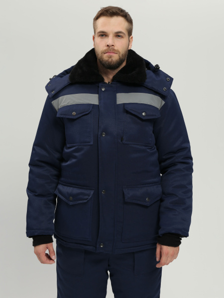 Костюм МЕРАК-2 СОП зимний с ПК (т.синий)