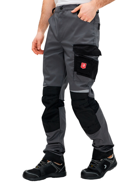 Брюки RONTA BR271 (т.серый/черный)