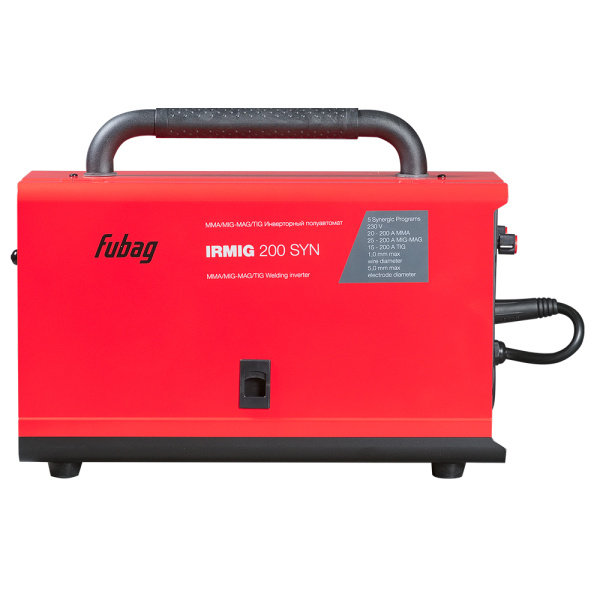 Сварочный полуавтомат инвертор FUBAG IRMIG 200 SYN с горелкой 250 А