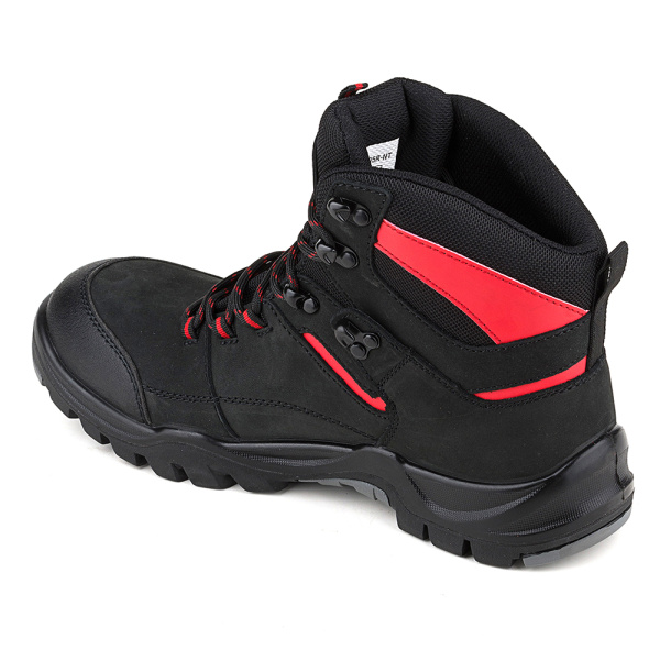 Ботинки ЛИДЕР WG2-05R-NT ПУ-Резина (черный/красный)