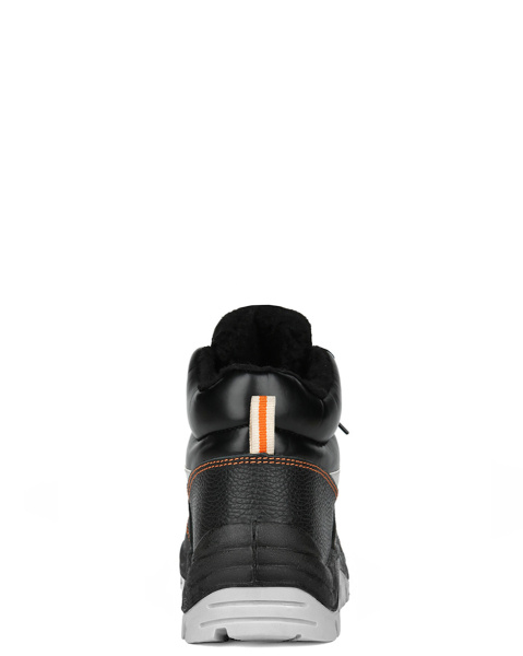 Ботинки РЕСУРС ПУ/ТПУ шерст.мех с МП (черный)