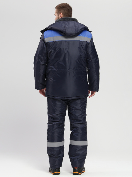 Костюм Т-УЛЬТРА-2 зимний с ПК (т.синий/васильковый)