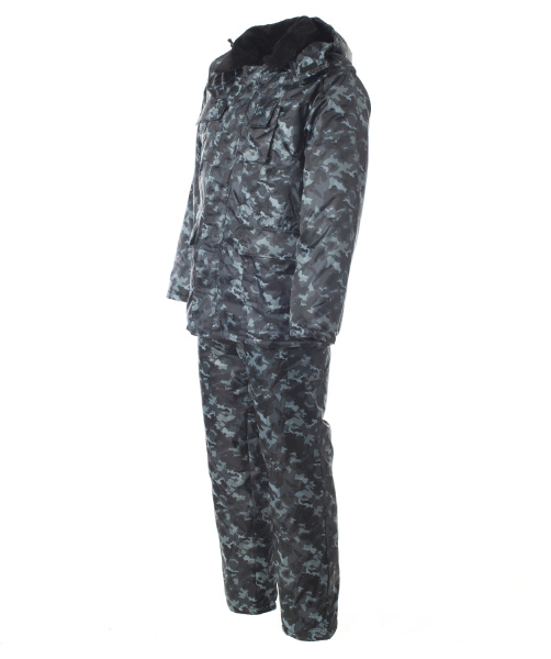 Костюм ОХРАННИК зимний с ПК (КМФ)