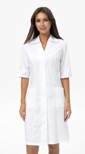 Халат СНЕЖАНА (белый)