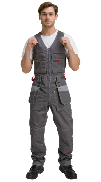 Полукомбинезон RONTA PL3083 (серый)