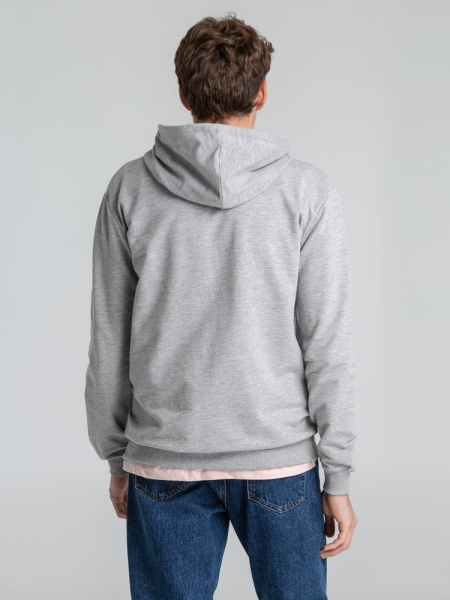 Толстовка SIVERGA 2.0 на молнии с капюшоном (серый меланж)