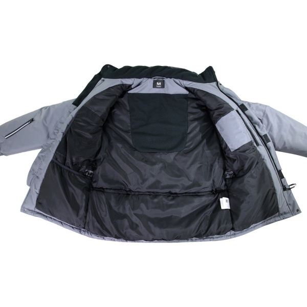 Парка Brodeks KW 204 зимняя (серый)