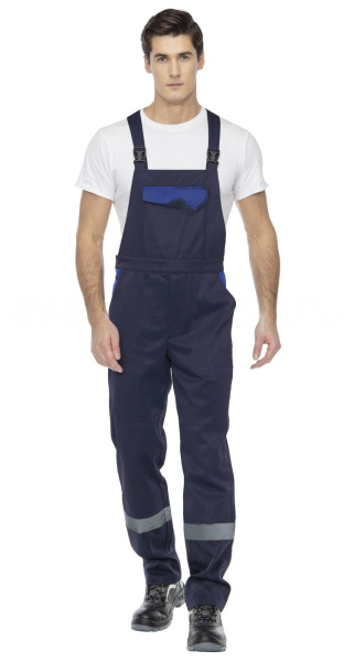 Костюм ОЙЛ ТЭК ОП с ПК (т.синий/васильковый)