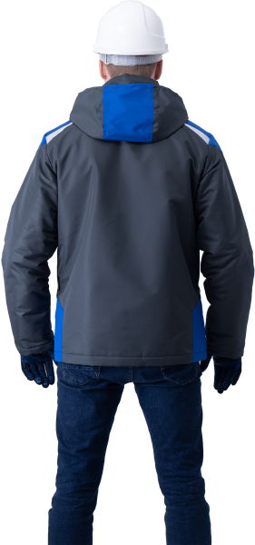 Куртка ШТУРМАН демисезонная (серый/васильковый)