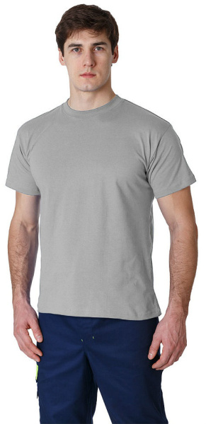 Футболка (тк.Трикотаж,160), св.серый