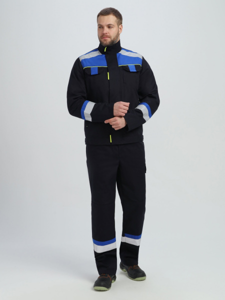 Костюм БОСТОН IMP с БР (т.синий/васильковый)