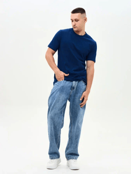 Футболка NEW (т.синий)