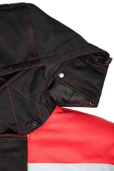 Костюм НЕЙЧ-2 зимний с ПК (черный/красный)