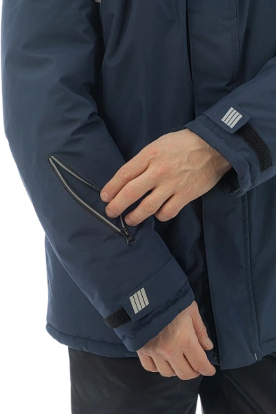 Парка Brodeks KW 204 зимняя (синий)