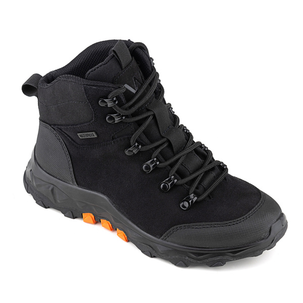 Ботинки ЛИДЕР WG9-04-MTT-2 ПУ-Резина женские (черный)