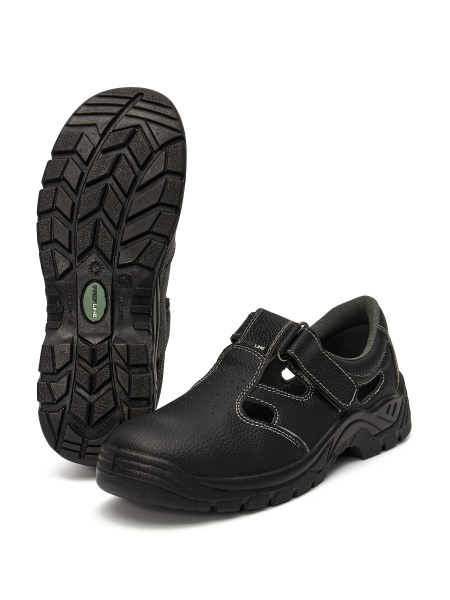 Полуботинки PROFLINE МП ПУ с перфорацией (черный)