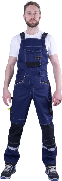 Полукомбинезон КОРПОРАЦИЯ (синий/черный)