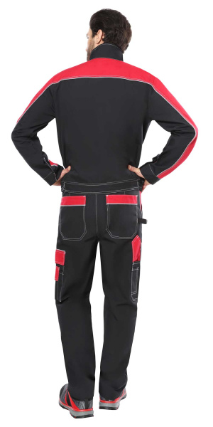 Куртка СИРИУС-АГАТ (черный/красный)