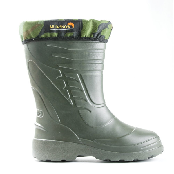 Сапоги ЛИДЕР 402.2 ЭВА-ТЭП фольг.чулок (зеленый)