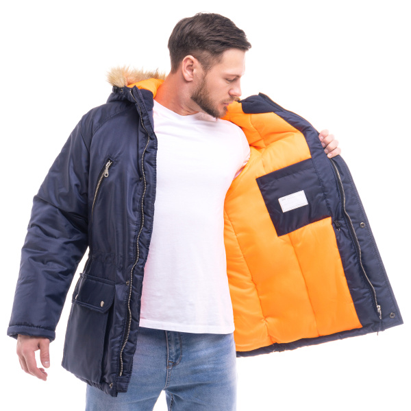 Куртка АЛЯСКА зимняя (т.синий)