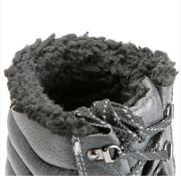 Ботинки ЛИДЕР 28М ПУ иск.мех с МП