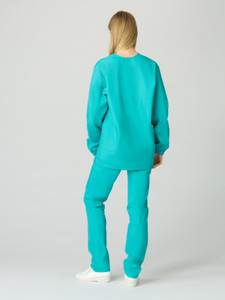 Костюм ХАССП-БАЗА женский с БР (бирюзовый)
