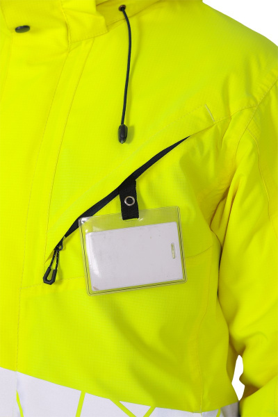 Куртка ACTIVE зимняя (желтый/синий)