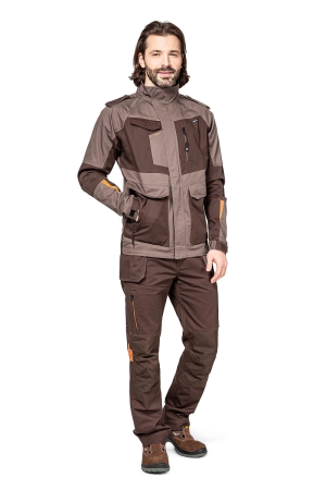 Куртка МИСТ (коричневый/бежевый) Куртка МИСТ (коричневый/бежевый)