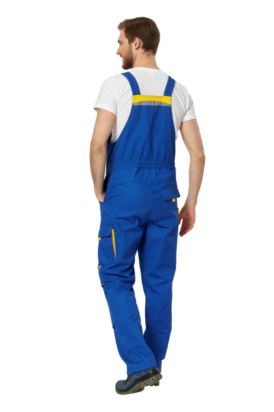 Полукомбинезон АЛАТАУ (васильковый/желтый)