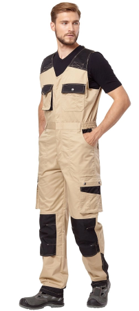 Полукомбинезон FORT W (бежевый/черный)