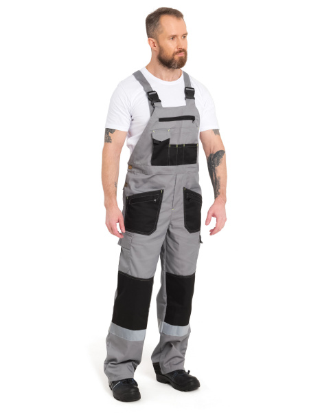 Костюм КАНЗАС с СОП с ПК (серый/черный)