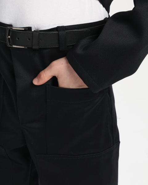 Костюм сварщика АРСЕНАЛ-СОП с усилением 3 кл.защиты с БР (черный)