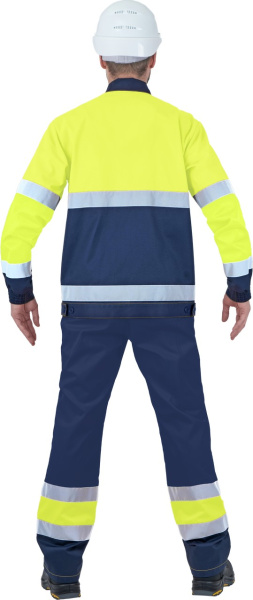 Костюм БРАЙТ с ПК (флуоресцентный желтый/синий)