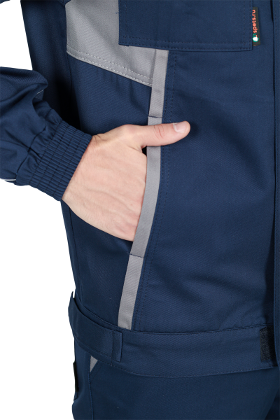 Костюм КОНФОРМ ИМПОРТ с БР (т.синий/серый)